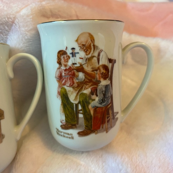 πHost PickπNEW & UNUSED Vintage Normal Rockwell Cups - Picture 3 of 9